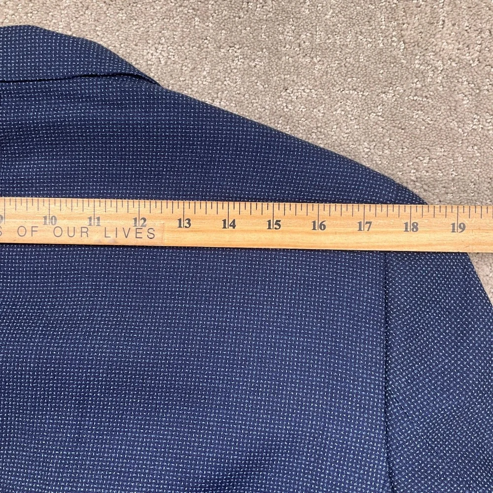 Ted Baker Blazer Mens 40R Blue Jay Endurance Wool Sport Jacket